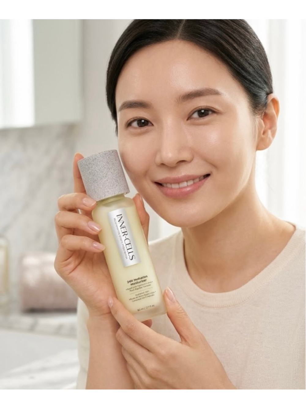 K-Beauty Glow: Inner-Cells 24H Hydration Moisturizer (80ml / 2.7 fl oz)